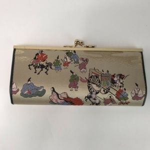 Chinese Style Womens Embroidered Wallet Purse
